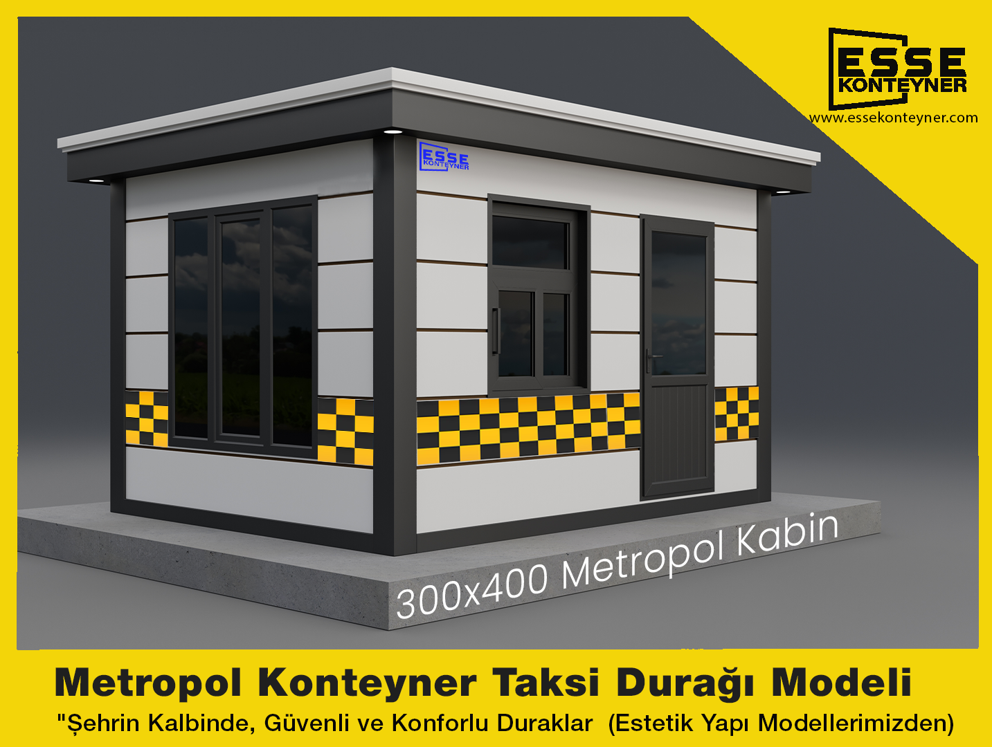 Taksi Duragı ,konteyner  ofis, lüks konteyner , metropol kabinler , metropol konteyner